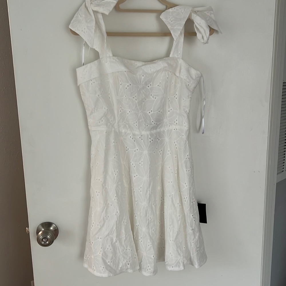 White dress